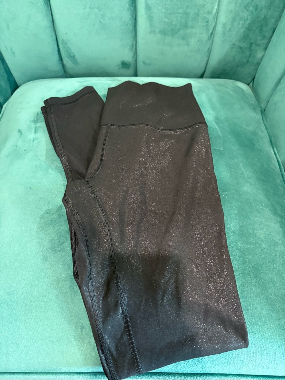 Lululemon align high rise pant 28” shimmer leggings